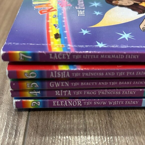 Rainbow Magic The Fairy Tale Fairies Series 5 Books - Picture 2 of 2